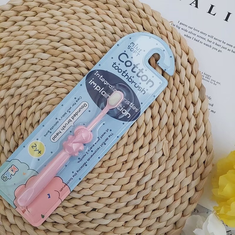 兒童萬毛牙刷-粉象/3-12歲