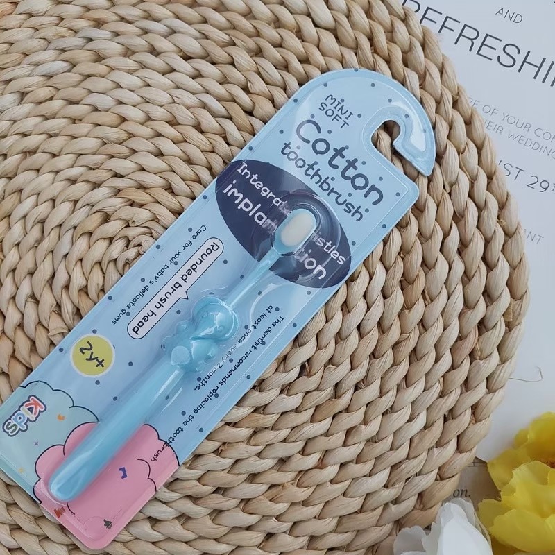 兒童萬毛牙刷-藍象/3-12歲