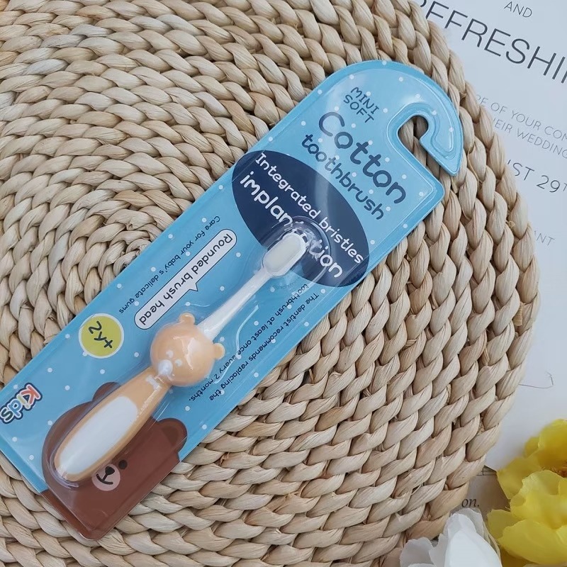 兒童萬毛牙刷-橘熊/3-12歲