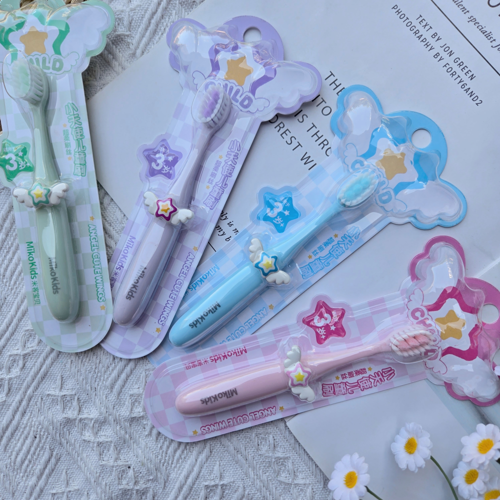 <適合3~12歲>兒童細軟毛牙刷 兒童牙刷 兒童軟毛牙刷 H333-細節圖2