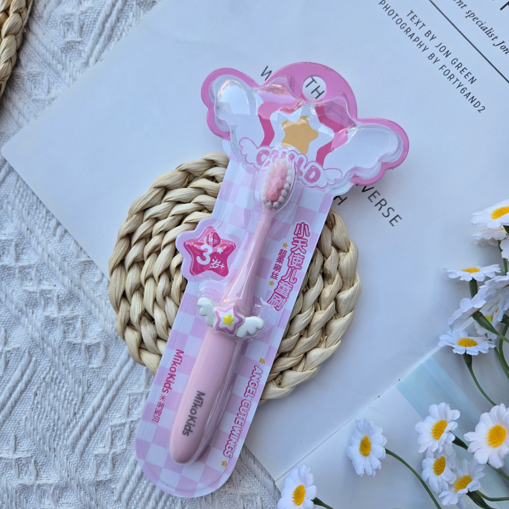 <適合3~12歲>兒童細軟毛牙刷 兒童牙刷 兒童軟毛牙刷 H333-細節圖3