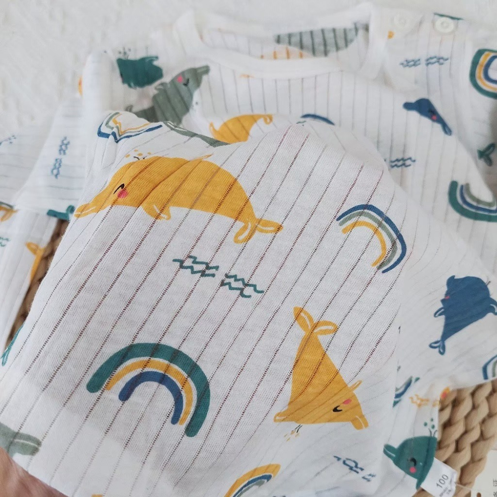 (現貨，附發票)兒童長袖居家服 套裝 可當睡衣 柔軟舒適性高 男童女童皆有款式 H177-細節圖4