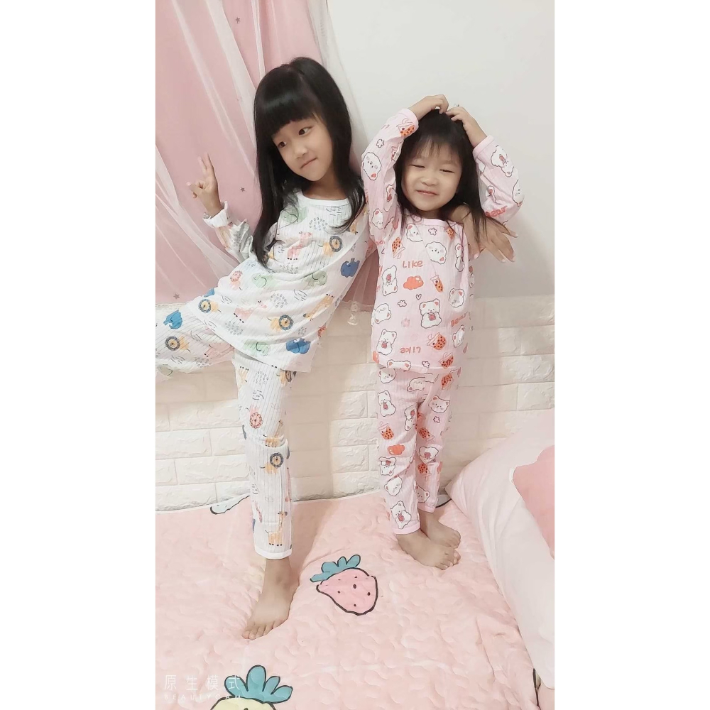 (現貨，附發票)兒童長袖居家服 套裝 可當睡衣 柔軟舒適性高 男童女童皆有款式 H177-細節圖6