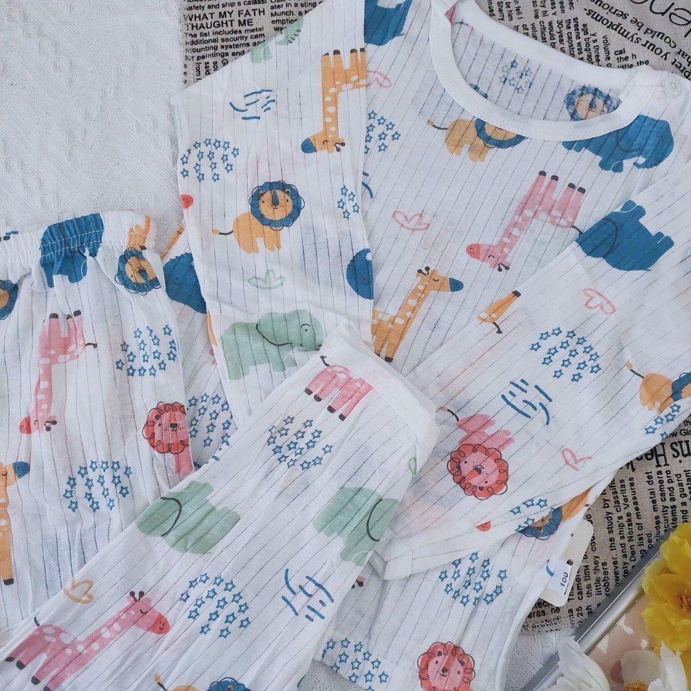 薄款居家套裝-動物園