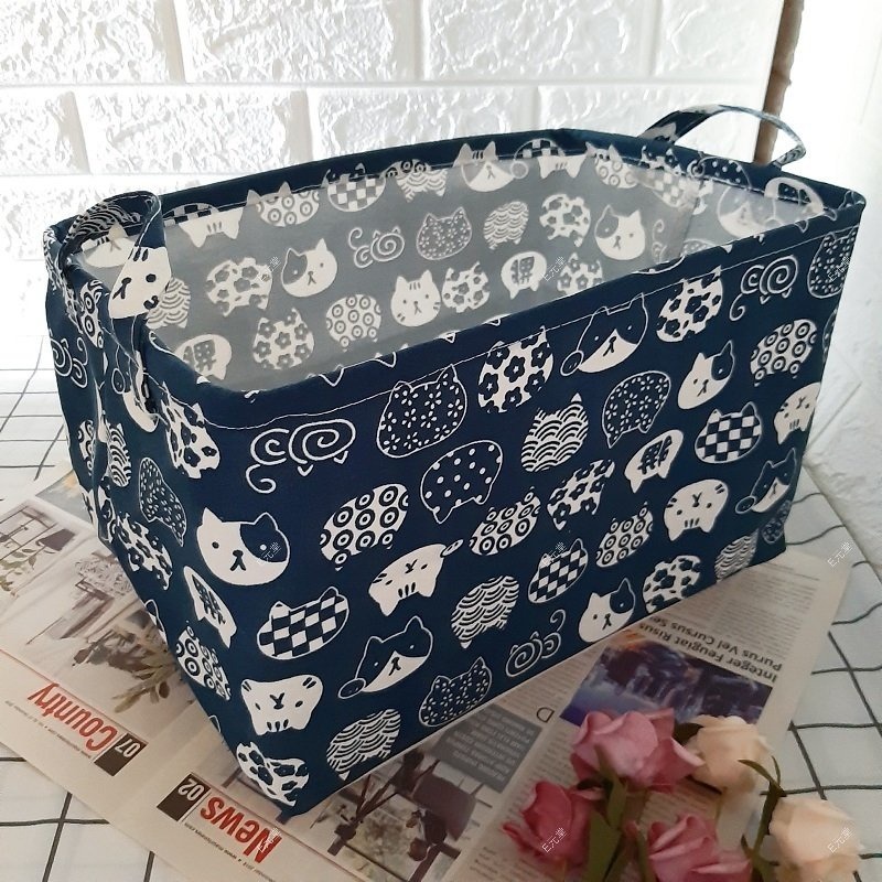 (現貨，附發票)收納籃 超多款式 收納袋 收納箱 置物架 搭配賣場置物架超好用 38X26X23CM B75-規格圖4