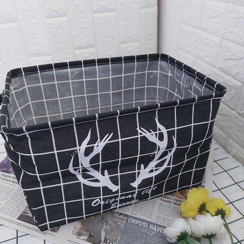 加密常規款-鹿角黑格紋