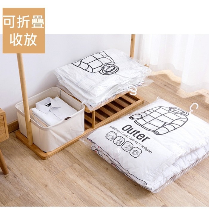 【iWork花屋】台灣現貨 真空壓縮掛袋 壓縮袋 西裝防塵袋 衣櫃掛袋 櫥櫃防塵袋 防塵壓縮衣物掛袋 防塵袋 外套 壓縮-細節圖4