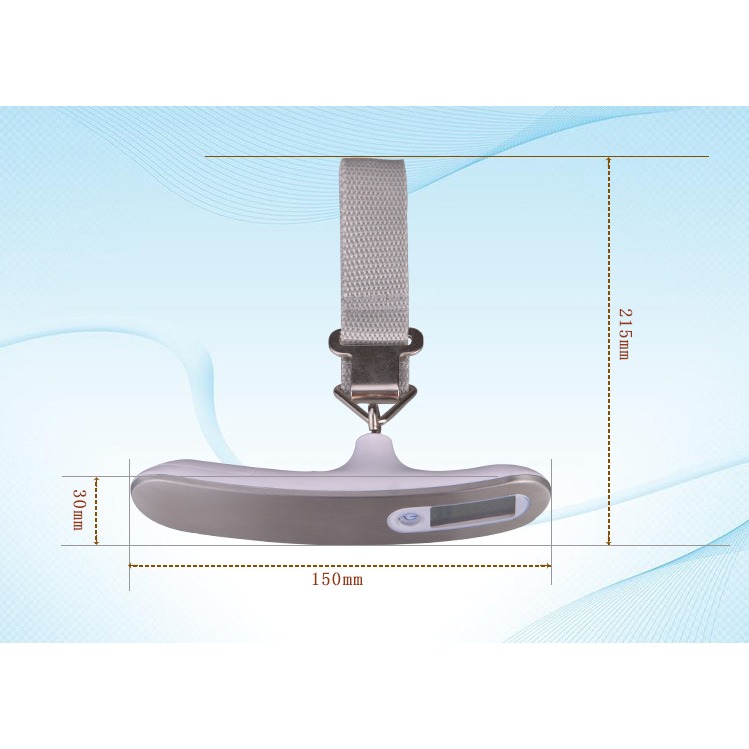 【iWork花屋】台灣現貨 電子液晶行李秤 附電池 出國必備 不鏽鋼拉絲 攜帶式 迷你式 秤重 旅行秤 手提秤 電子秤-細節圖5