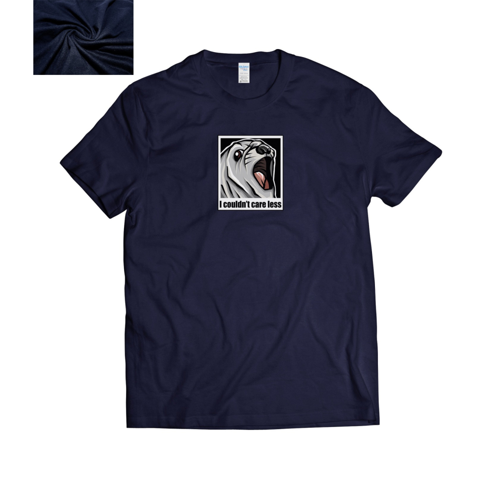 🌌迷因-驚訝海豹 原創T恤 純棉T恤 中性版 男女可穿 情侶T 短袖 T恤 短袖上衣 短t  休閒T-細節圖6