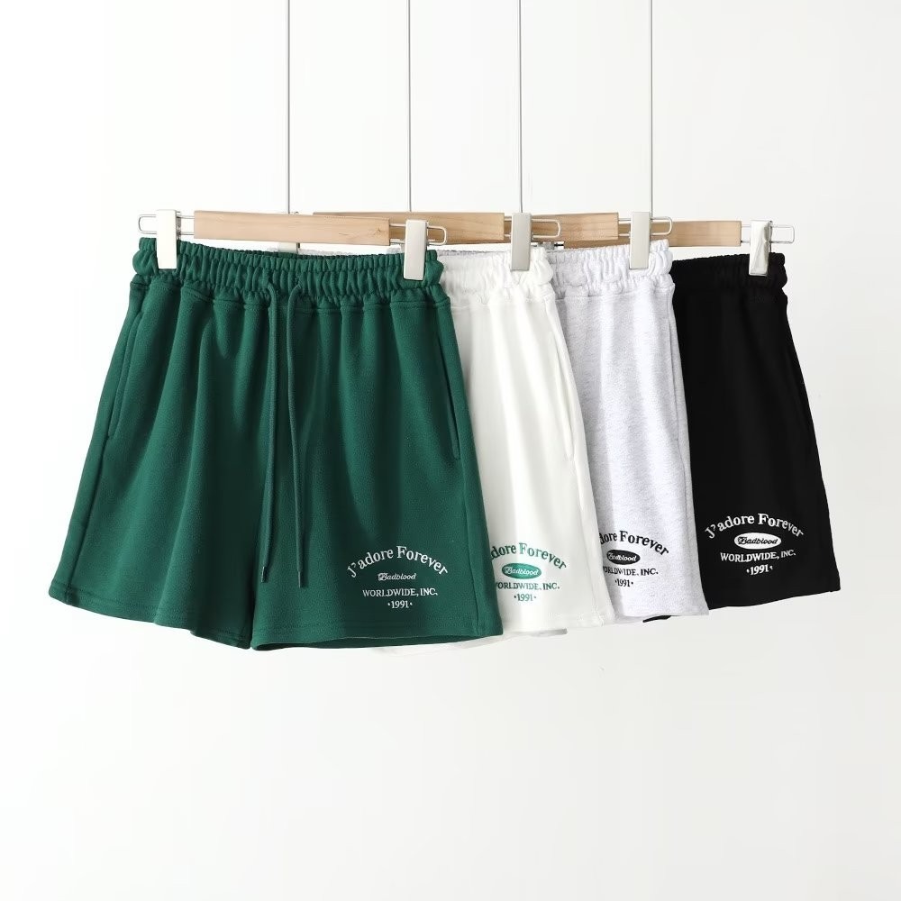 『癮品流行』夏季短褲男 休閒褲 五分褲 直筒褲 純棉美式運動短褲 休閒百搭 大碼寬鬆 M-5XL-細節圖5