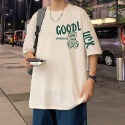 『癮品流行』夏季薄款 短袖T恤男 美式玩具熊印花T恤 高街純棉圓領上衣 五分袖 休閒百搭oversize M-3XL-規格圖9