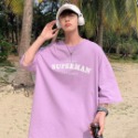 『癮品流行』美式字母印花短袖T恤男 夏季短T 潮流T恤 休閒百搭 大碼寬鬆 oversize 設計感 M-5XL-規格圖10