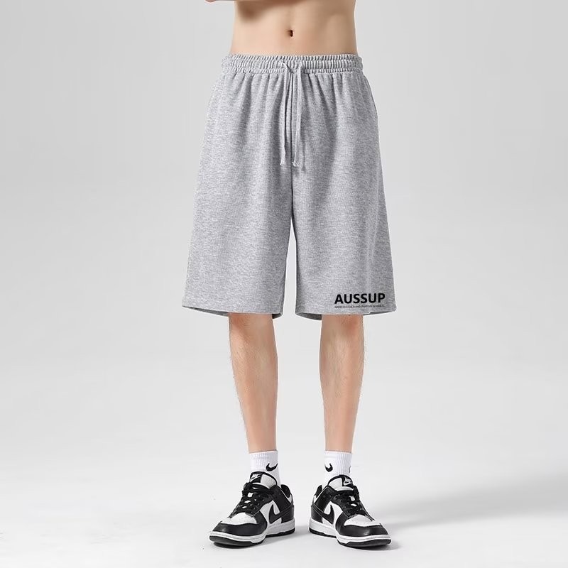 『癮品流行』休閒套裝男 夏季套裝男 短袖短褲套裝男 T恤男 圓領上衣 五分褲 純色簡約 休閒百搭 大碼寬鬆 M-5XL-細節圖4