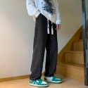 『癮品流行』男生夏季長褲 韓版牛仔褲 休閒褲 直筒褲 落地褲 闊腿寬褲 九分褲 休閒百搭·M-3XL-規格圖10