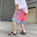 『癮品流行』美式籃球運動短褲 男夏季短褲 五分褲 休閒短褲 寬鬆闊腿寬褲 設計感 百搭 M-2XL-規格圖10