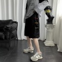 『癮品流行』男生夏季短褲 休閒短褲 素色短褲 直筒短褲 五分褲 純色簡約 小碼寬鬆 M-2XL-規格圖9