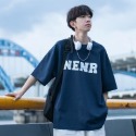 『癮品流行』M-8XL 夏季潮牌字母印花圓領短袖T恤 男生短袖T恤 男潮流嘻哈寬鬆休閒青年半袖體恤 五分袖T恤 短T-規格圖6