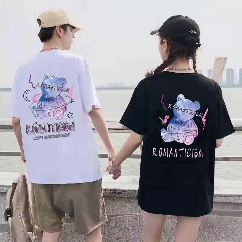 『癮品流行』情侶短T 小熊玩偶上衣 大尺碼短袖上衣5XL夏季情侣装 衣服 5XL-細節圖6