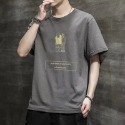 『癮品流行』男生短袖 韓版短T港風短袖上衣 短袖T恤男 印花T恤 男女衣著 男生上衣短袖 短T-規格圖7