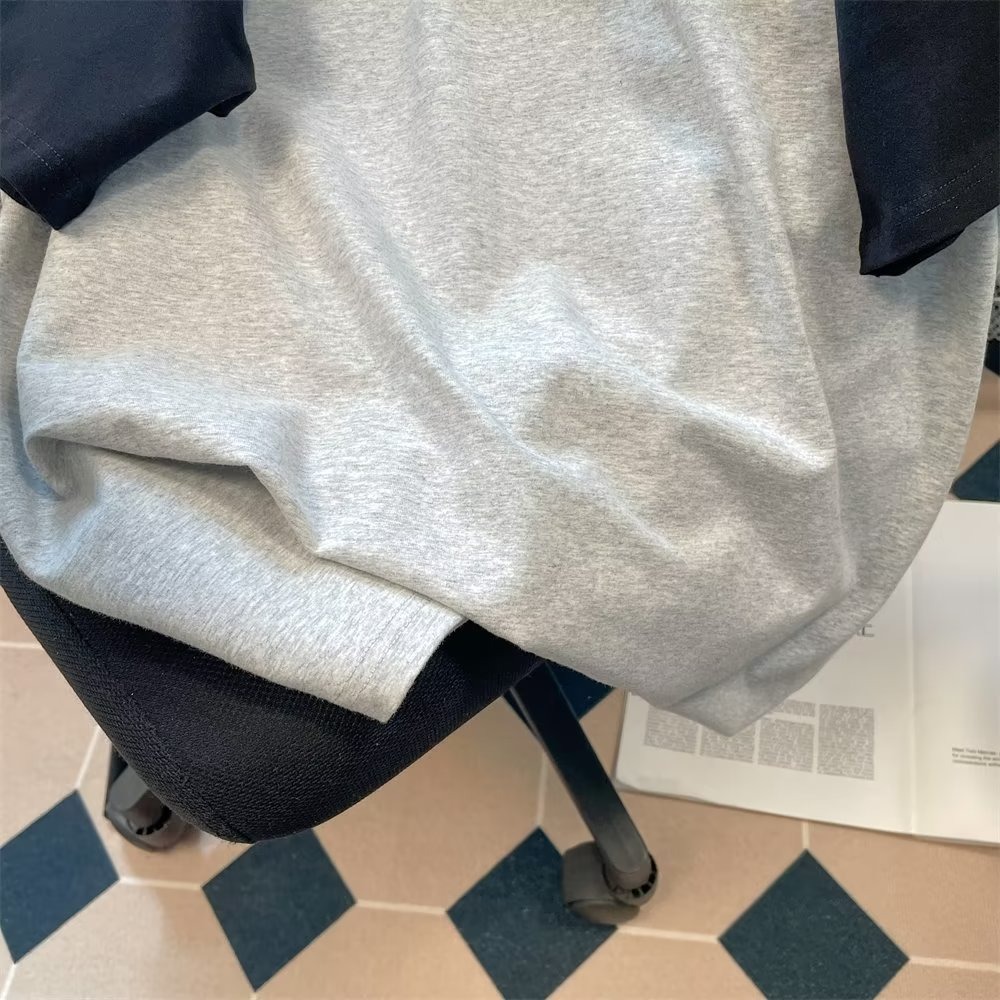 『癮品流行』刺繡韓版 圓領上衣 純棉短袖 女生學生 寬鬆百搭上衣 潮流半袖 美式oversize慵懶風短袖-細節圖6