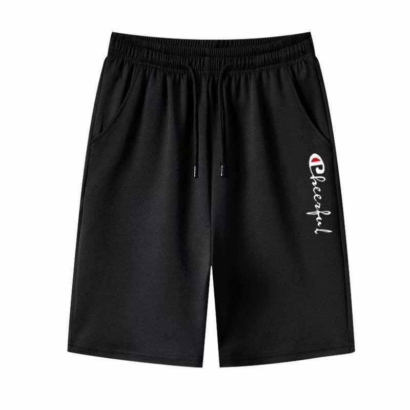 『癮品流行』冰絲短褲 彈力褲子 運動短褲 男生工作短褲黑色短褲 休閒短褲 沙灘短褲男 休閒大尺碼短褲跑步短褲男生五分褲-細節圖6