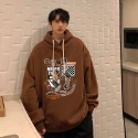 『癮品流行』美式復古hiphop連帽衛衣男 連帽帽T 長袖帽T 潮牌衛衣 連帽T 卡通印花情侶衛衣春秋款-規格圖5