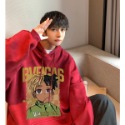 『癮品流行』美式連帽衛衣男 連帽帽T 內刷毛 長袖帽T 刷毛T 男女同款 休閒衛衣 潮牌衛衣 長版帽T-規格圖10