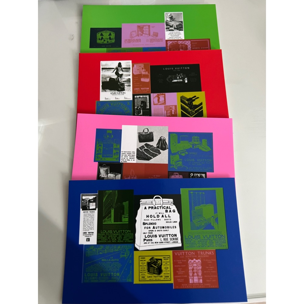 Louis Vuitton visionary journeys Bangkok 泰國曼谷I展 post card-細節圖3