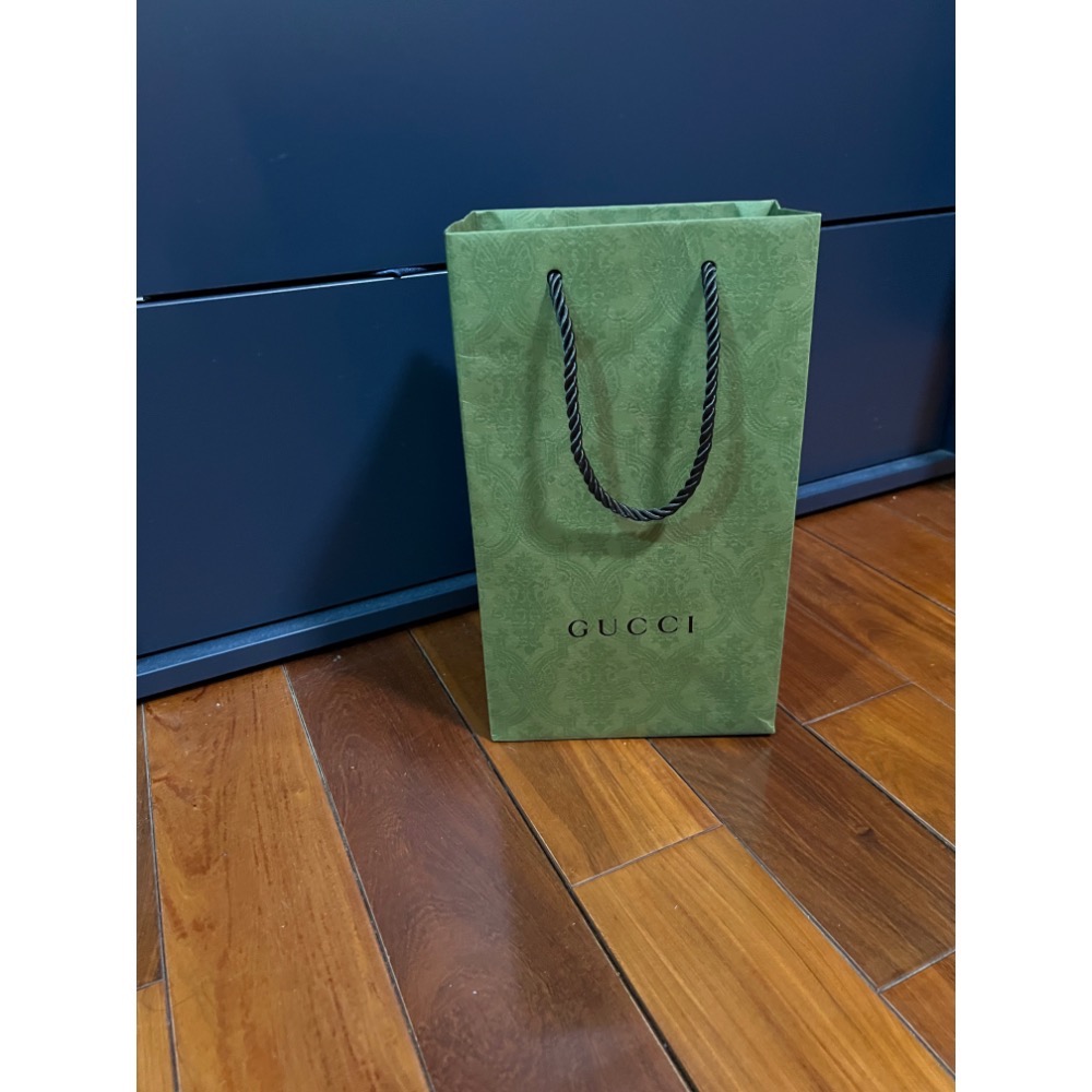 GUCCI紙袋綠色（高28.5 長17 寬6公分） - PUNK&莉莉- iOPEN Mall