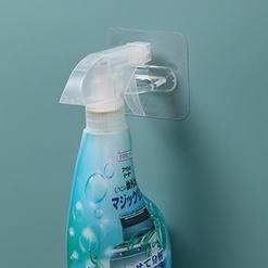 環狀掛鉤 圓形掛鉤 多功能掛鉤 酒精掛鉤 噴瓶掛鉤 清潔劑掛鉤 牙膏掛鉤 毛巾桿掛鉤 無痕掛勾 衣架掛鉤-細節圖3