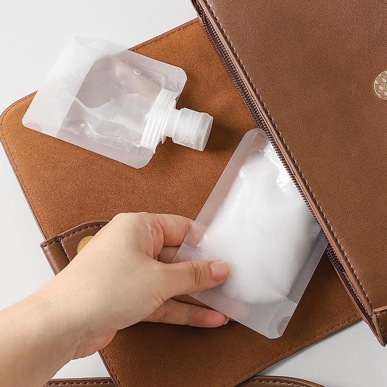 旅行分裝袋 盥洗用具分裝 盥洗用具分裝袋 出差用分裝袋 旅遊分裝袋 外出分裝袋 沐浴乳分裝 洗髮精份裝-細節圖5