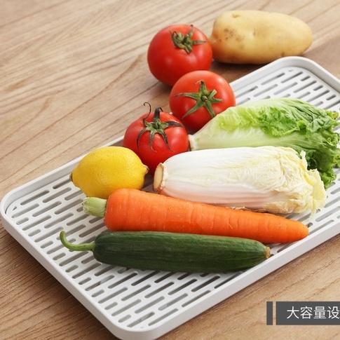 瀝水架 瀝水托盤 瀝水盤 簡約瀝水盤 瀝水 廚房瀝水 碗盤瀝  蔬果瀝水 雙層瀝水盤 雙層瀝水ㄒ-細節圖5