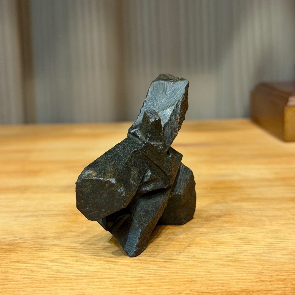 艾森石雕 小品武太極 單鞭下勢-細節圖2