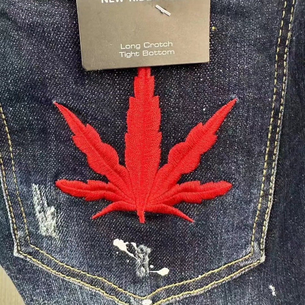 【新款】D2牛仔短褲夏季新款潮牌男士牛仔短褲修身小腳顯瘦五分褲時尚潮流運動休閒褲簡約百搭D2牛仔褲-細節圖6