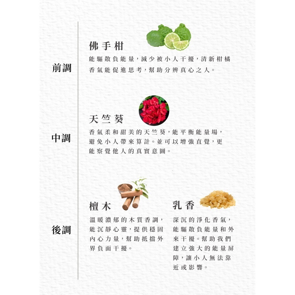 防小人噴霧 Attraction 香水級 水晶香氛能量噴霧 職場小人退散 助升遷 引來貴人 調香師×水晶療癒師研發-細節圖8