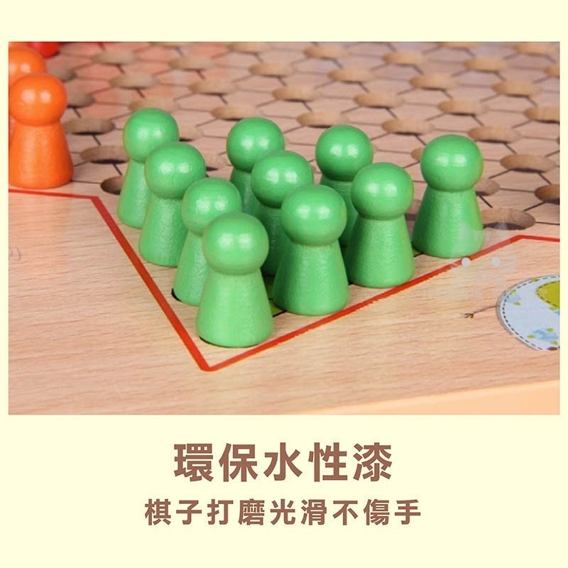 多合一棋盤 九合一 五子棋 象棋 跳棋 飛行棋 暗棋  鬥獸棋 西瓜棋 🔥台灣現貨🔥 😽198玩具城😽 W153-細節圖9