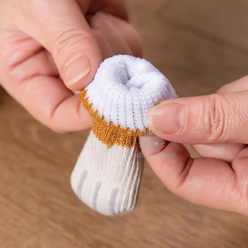 桌腳套 椅腳套 貓咪腳套 貓咪肉球腳套 貓爪椅腳套 貓腳椅套 防刮防滑腳套 🔥台灣現貨🔥 198玩具城 W172-細節圖5