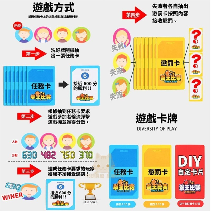 迷你拳擊機 彈手指遊戲機 繁體中文版 手指拳擊機 台灣正版公司貨 🔥台灣現貨🔥 198玩具城 W190-細節圖3