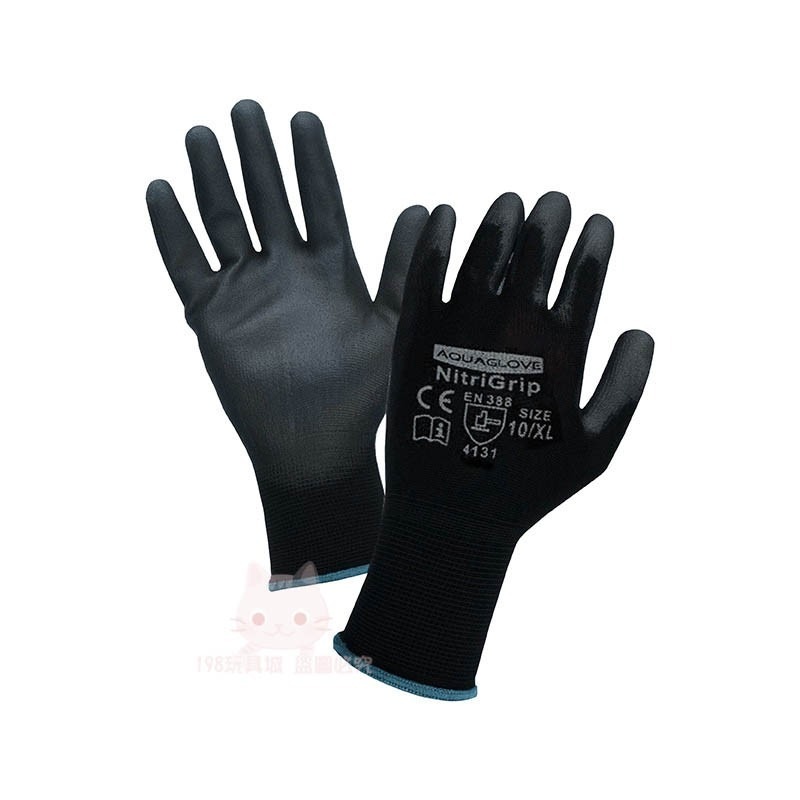 手套 防滑手套 工作手套 止滑手套 黑膠手套 工地手套 搬貨手套 NBR材質 🔥台灣現貨🔥 198玩具城 W1257-細節圖5