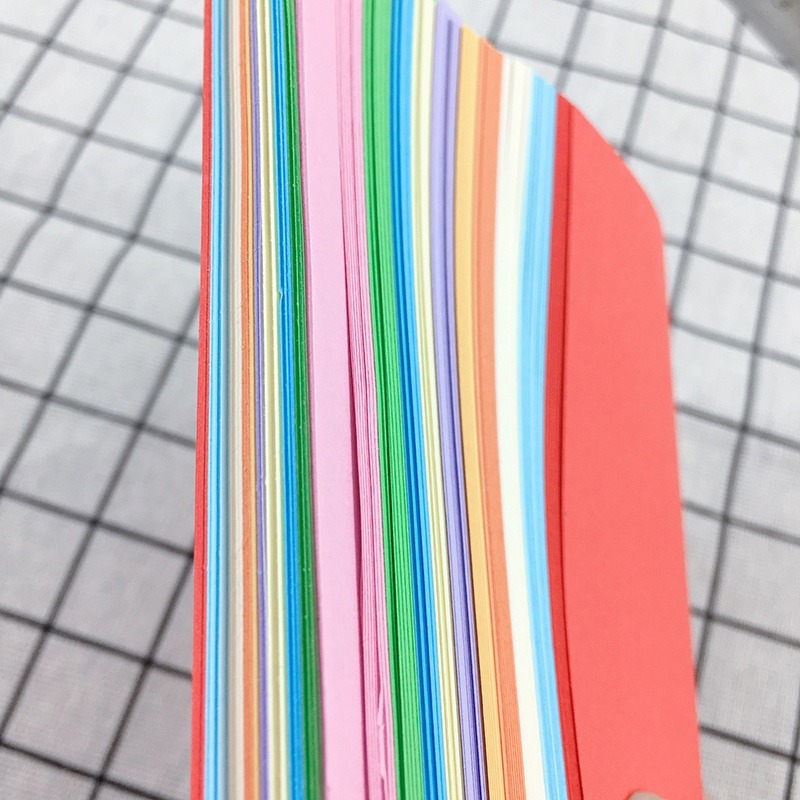 彩色紙 色紙 兒童色紙 兒童摺紙 紙鶴摺紙 勞作色紙 教學用色紙 單色色紙 🔥台灣現貨🔥 198玩具城 W1250-細節圖8