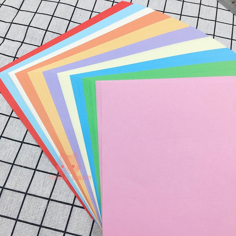 彩色紙 色紙 兒童色紙 兒童摺紙 紙鶴摺紙 勞作色紙 教學用色紙 單色色紙 🔥台灣現貨🔥 198玩具城 W1250-細節圖9