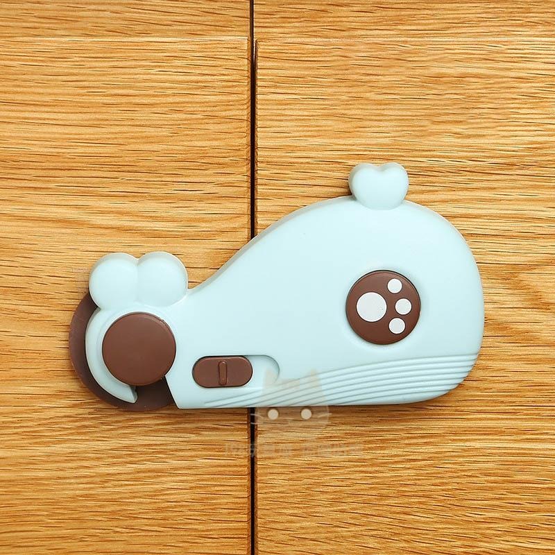 兒童安全鎖 寶寶安全鎖 抽屜安全鎖 防夾手 防夾手對開鎖 冰箱鎖 抽屜鎖 🔥台灣現貨🔥 😽198玩具城😽 W1467-細節圖8