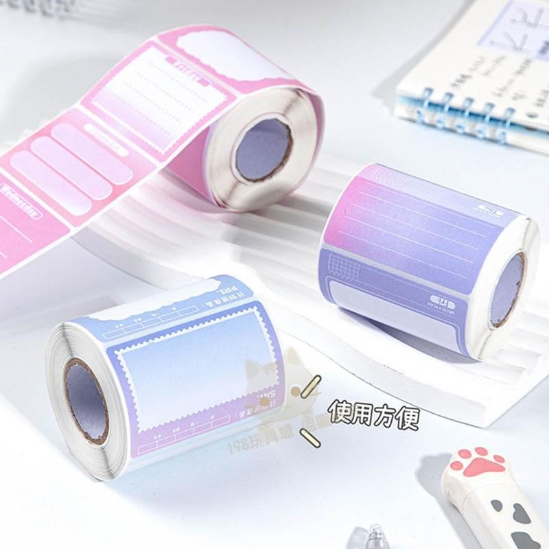 便利貼 抽拉便利貼 漸變便利貼 便條紙 便條貼 便簽 日計畫 週計畫 🔥台灣現貨🔥 😽198玩具城😽 W1488-細節圖8