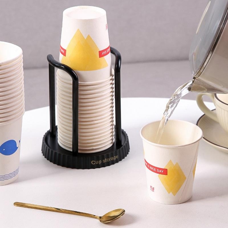 紙杯架 紙杯收納架 紙杯放置架 免洗杯架 取杯架 紙杯桌面收納 一次性紙杯架 🔥台灣現貨🔥 😽198玩具城😽 W1437-細節圖8