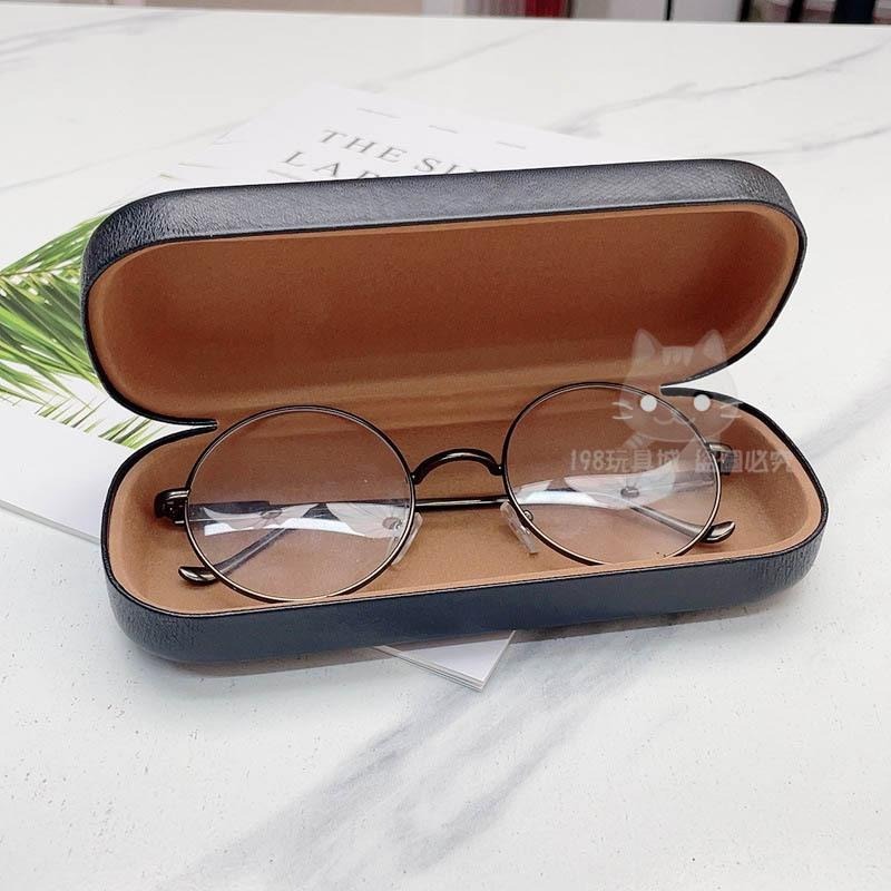 眼鏡盒 太陽眼鏡盒 眼鏡收納盒 硬殼收納盒 防摔眼鏡盒 掀蓋眼鏡收納盒 🔥台灣現貨🔥 😽198玩具城😽 W1189-細節圖5