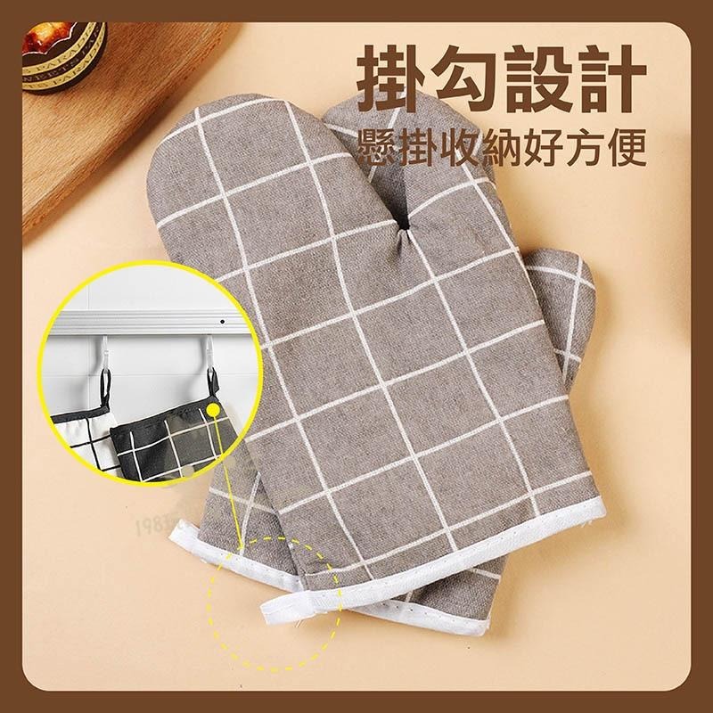 隔熱手套 防燙手套 廚房隔熱手套 烘焙手套 烤箱手套 廚具 防燙 微波爐手套 🔥台灣現貨🔥 😽198玩具城😽 W1476-細節圖4