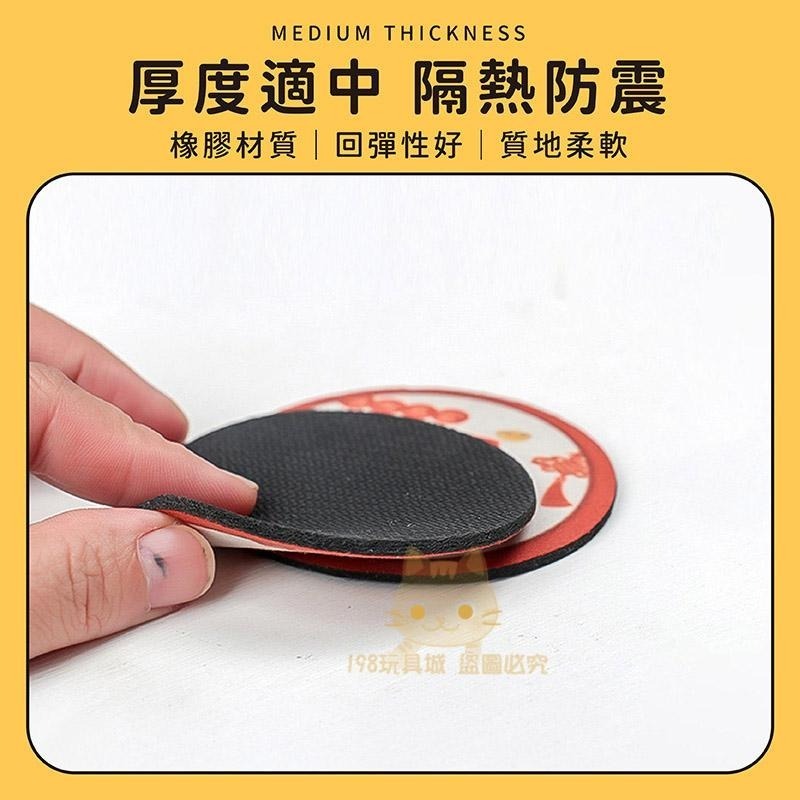 杯墊 汽車吸水杯墊 文字杯墊 汽車水杯墊 印章墊 圓形杯墊 橡膠杯墊 🔥台灣現貨🔥 😽198玩具城😽 W1397-細節圖6