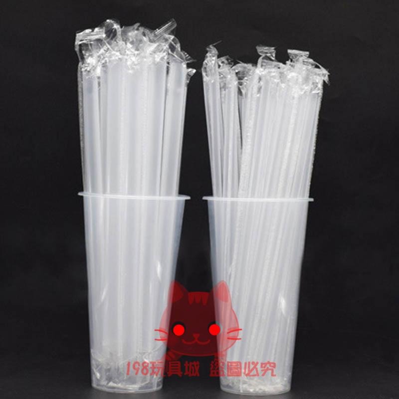 吸管 斜口吸管 一次性吸管 塑膠吸管 獨立包裝吸管 飲料吸管 波霸吸管 🔥台灣現貨🔥 😽198玩具城😽 W1245-細節圖4