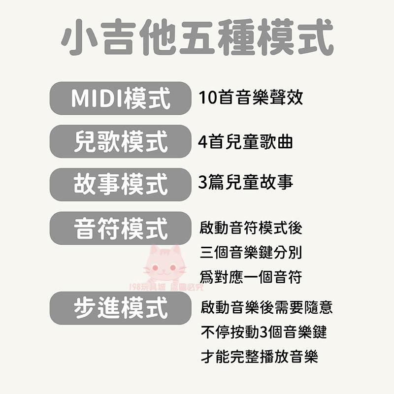 兒童手搖鈴 兒童音樂樂器 吉他音樂玩具 樂器玩具 商檢合格 手搖鈴音樂鈴 🔥台灣現貨🔥 😽198玩具城😽 W1274-細節圖5