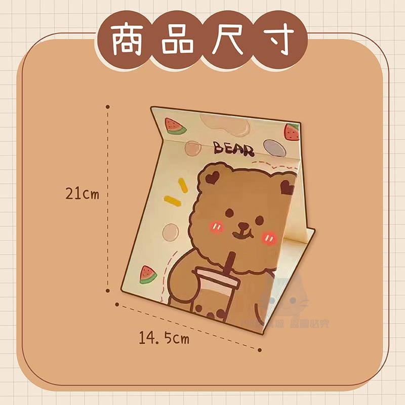 摺疊化妝鏡 美妝鏡 可折疊鏡子 隨身鏡子 桌面梳妝鏡子 鏡子 化妝鏡 折疊鏡 🔥台灣現貨🔥 😽198玩具城😽 W1164-細節圖2